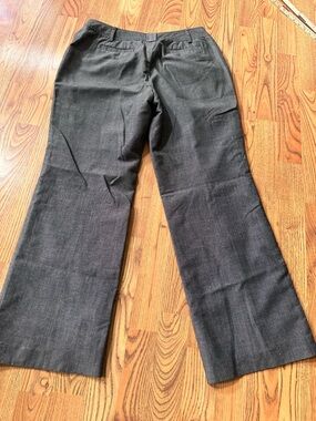 Ann Taylor Women's Charcoal Gray Wide Leg Trousers